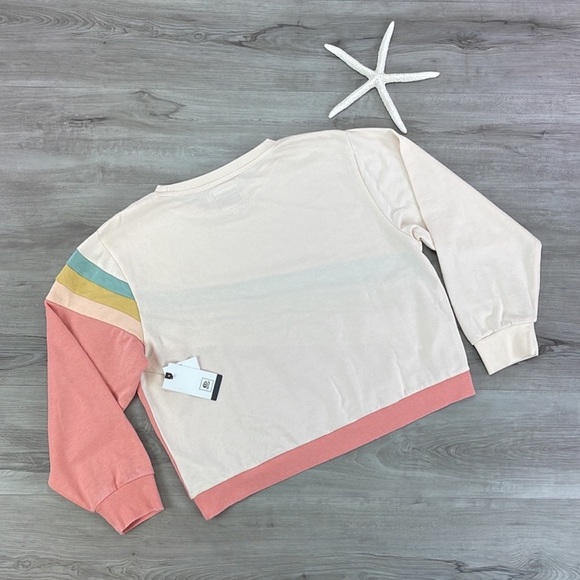 🔆RIP CURL🔆 LA BONITA CREW 70’s RETRO SWEATSHIRT - Picture 14 of 14